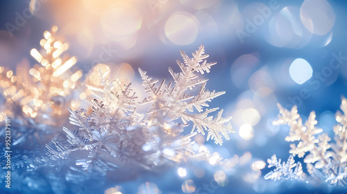 Christmas background with s...