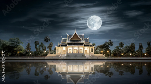 landmark of phnom penh cambodia photo