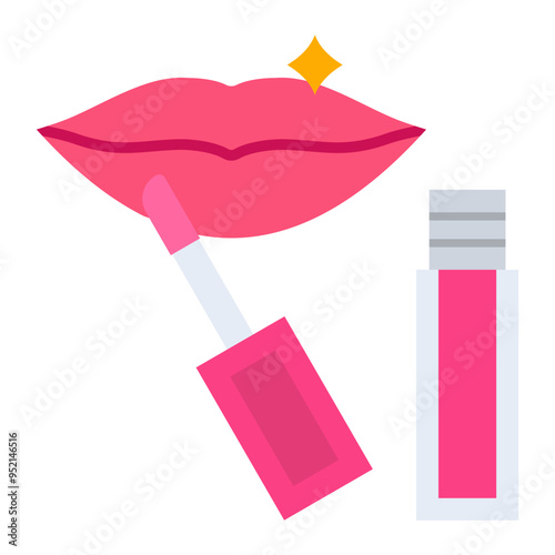 Lip makeup Icon