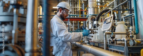 Scientist Adjusting CO2 Con...