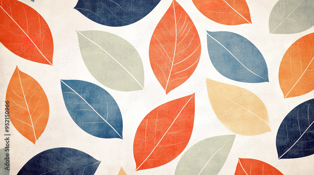 seamless background with leaves seamless background with leaves