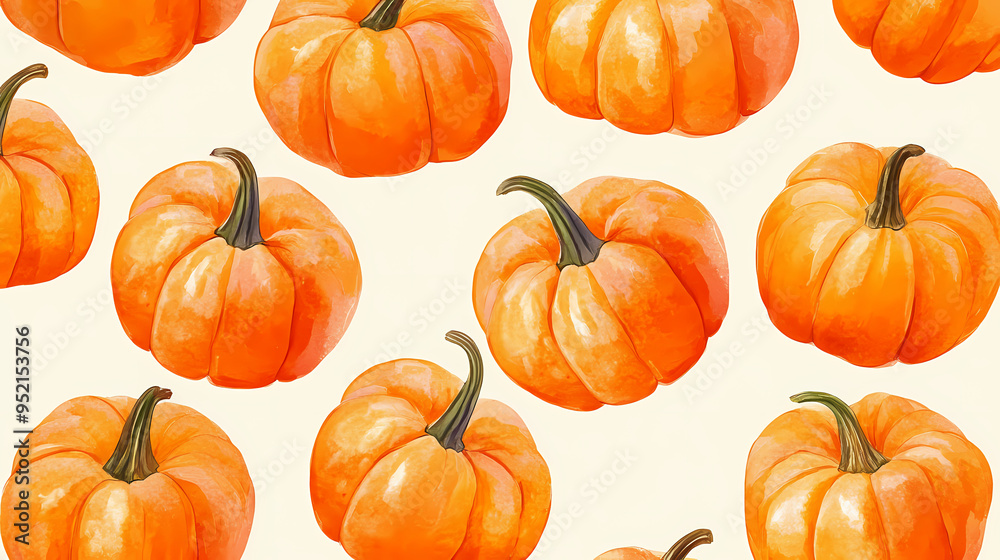 pattern with pumpkins pattern with pumpkins