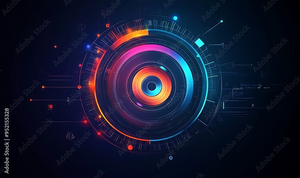 Icon of a circular saw wheel. geometric elements. Cutting blade Icon of a circular saw wheel. geometric elements. Cutting blade