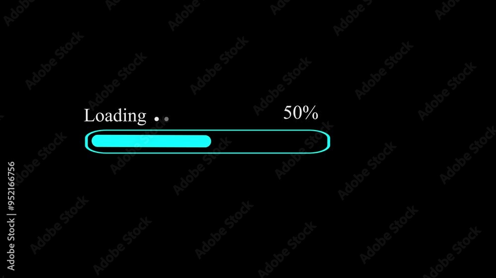 0 to 100 Loading Bar Screen: Pixelated Progress Animation for Downloading 0 to 100 Loading Bar Screen: Pixelated Progress Animation for Downloading