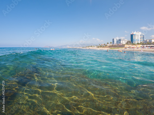 Clear water of the Mediterranean Sea