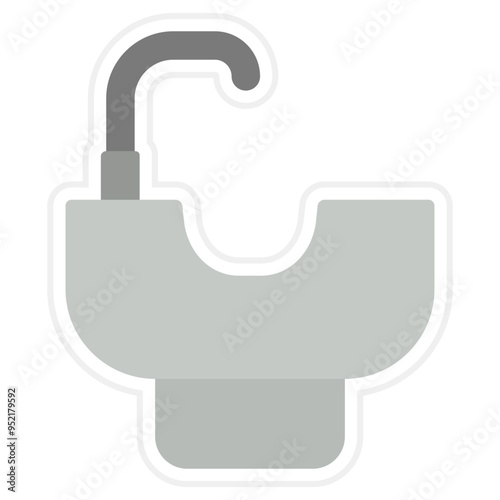 Hair wash sink Icon