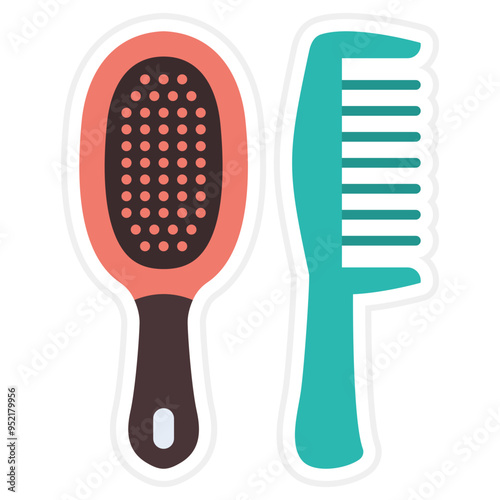 Hair brushes Icon