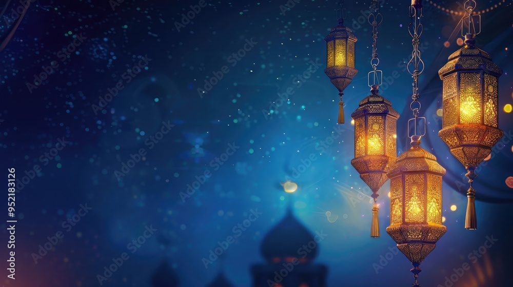Beautiful Ramadan symbolic background Beautiful Ramadan symbolic background