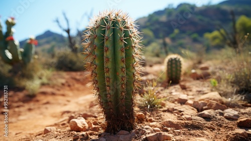 cactus photo by person