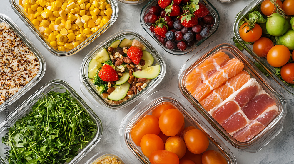 Customers love this image of a healthy meal prep, perfect for promoting nutrition Customers love this image of a healthy meal prep, perfect for promoting nutrition
