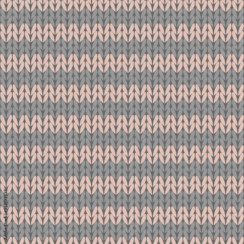 Knitted background pattern wallpaper knitting decorative print handmade textile knitting handiwork 