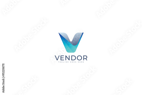 Free Download Letter vector gradient unique design 3d creative logo  - GFXLoad