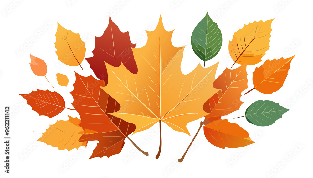 Fototapeta premium Fall Leaves