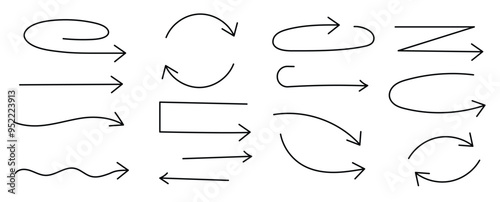 Arrows Line Style Set