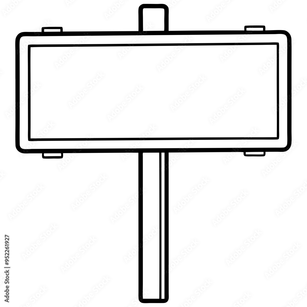 Fototapeta premium Sign board