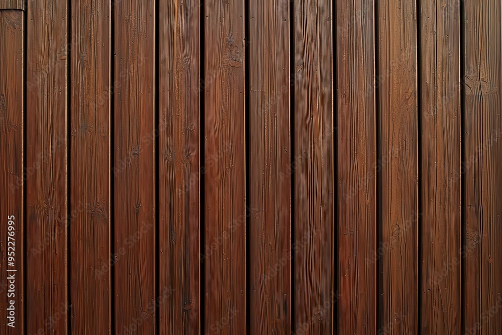 Rich Brown Wooden Plank Wall Texture for Background Rich Brown Wooden Plank Wall Texture for Background