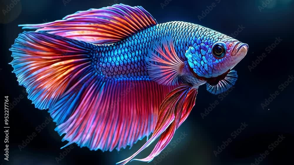 Vibrant Siamese Fighting Fish Vibrant Siamese Fighting Fish