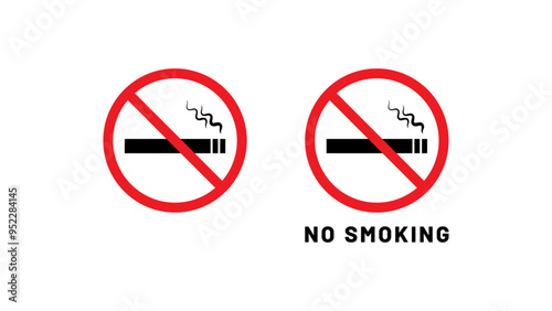 No smoking sign vector illustration. No smoking sign symbol. No smoking area. No smoking icon illustration. Free Download No smoking sign vector illustration. No smoking sign symbol. No smoking area. No smoking icon illustration. - GFXLoad