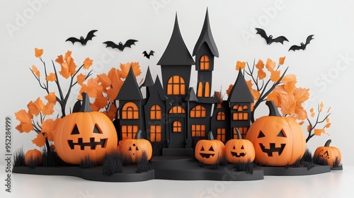 Halloween Village