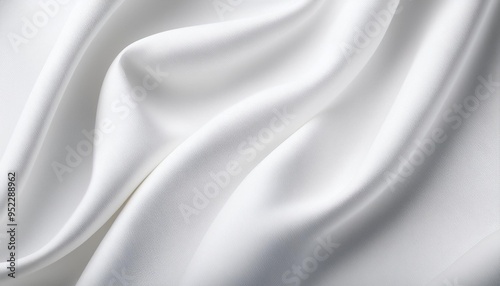 abstract white fabric background with copy space illustration