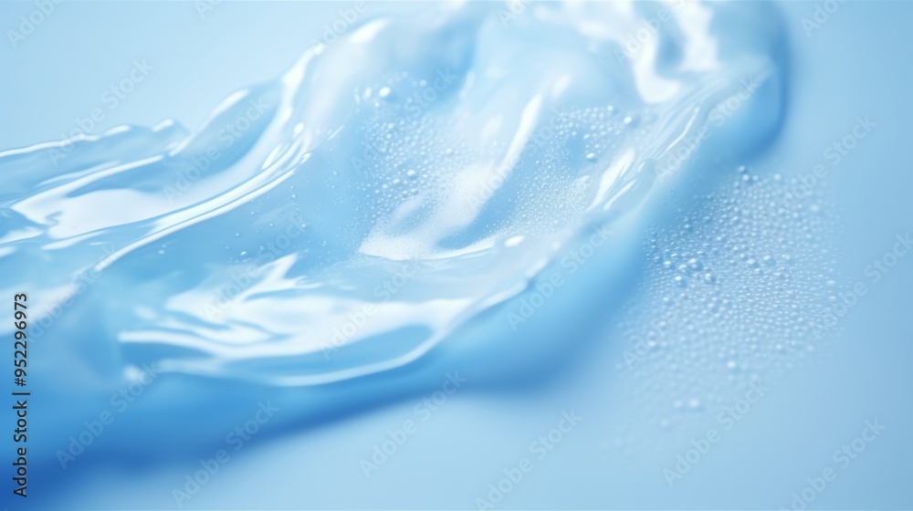 White pink soft bright waves. Cream with strawberries or raspberries. Texture of cosmetics with fruity aroma White pink soft bright waves. Cream with strawberries or raspberries. Texture of cosmetics with fruity aroma