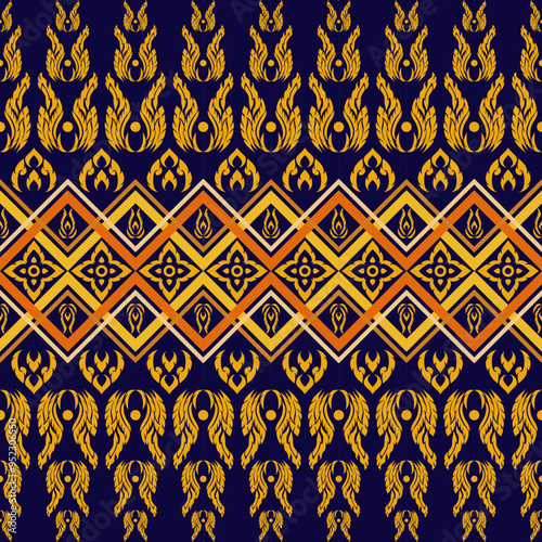 thai art pattern