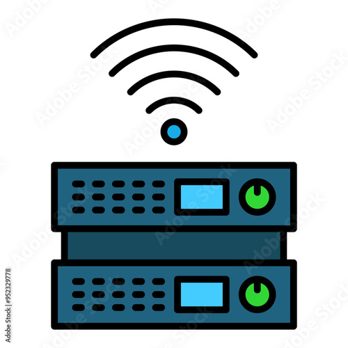 Wifi server Icon