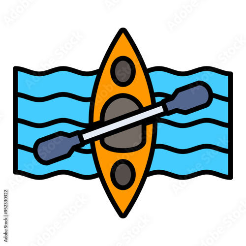 Rowing boat Icon