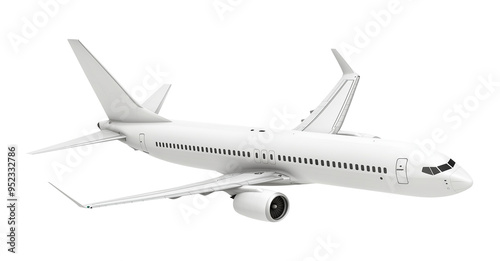 Airplane Isolated on Transparent Background PNG 