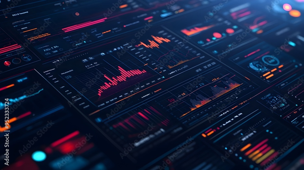 Comprehensive Digital Data Visualization Dashboard for Financial Analytics and Trading Comprehensive Digital Data Visualization Dashboard for Financial Analytics and Trading