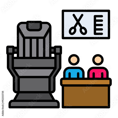 Barber clients Icon