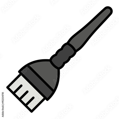 Hair dye brush Icon