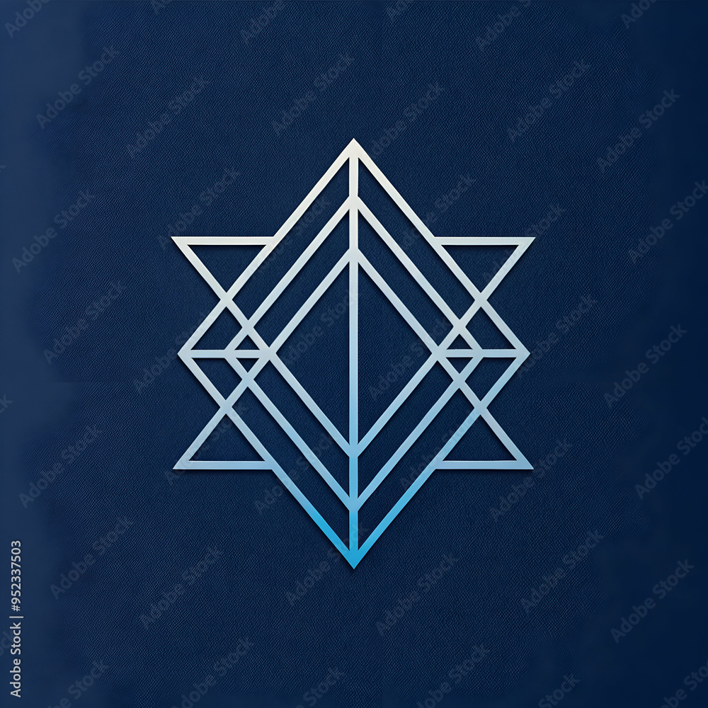 Modern luxury company logo design linear style Modern luxury company logo design linear style