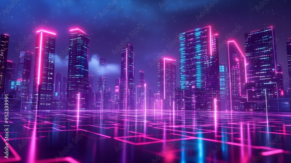 Futuristic Fintech Innovations   Sleek Digital Interfaces Holographic Currency Transactions Blockchain Powered Financial Apps
