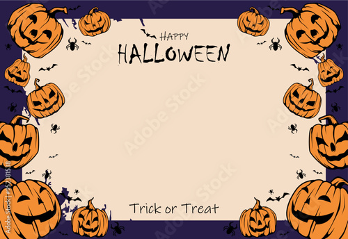 halloween background with sapce for text photo