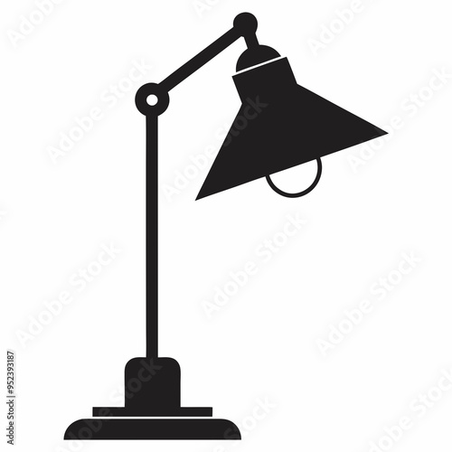 lamp vector, vintage street lamp