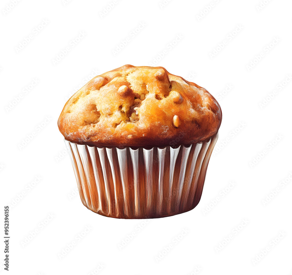 Delicious muffin with a golden crust and light texture, perfect for breakfast or snacks. Delicious muffin with a golden crust and light texture, perfect for breakfast or snacks.