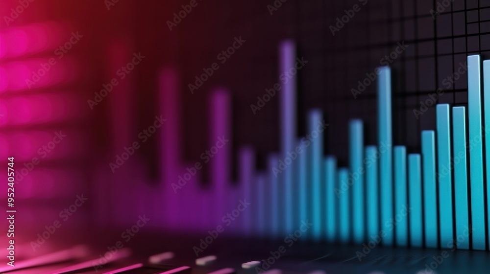 Colorful Bar Graphs Representing Data Analysis in Digital Space . Colorful Bar Graphs Representing Data Analysis in Digital Space .