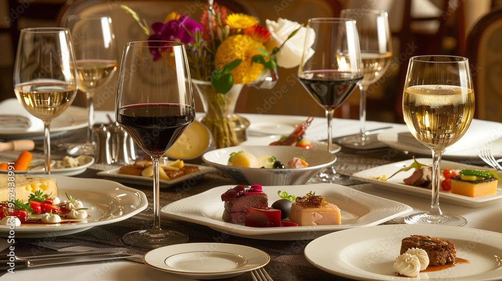 Elegant dining table Elegant dining table