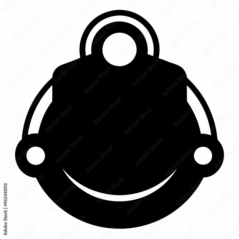 Clasp Black silhouette Clasp Black silhouette