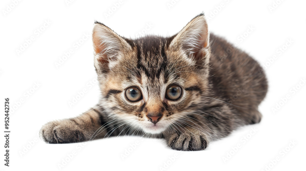 Fototapeta premium kitty isolated on transparent background, PNG
