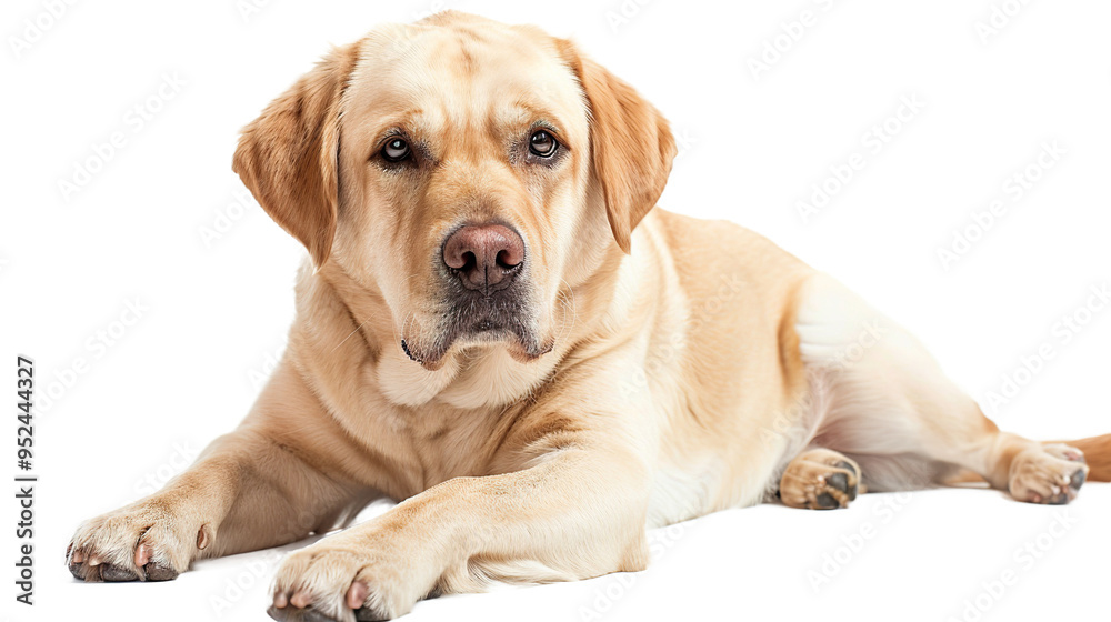 Labrador dog full body shot isolated on transparent background, PNG Labrador dog full body shot isolated on transparent background, PNG