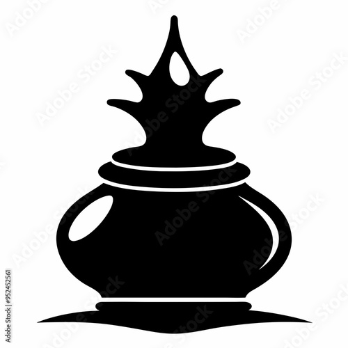 Inkpot Black silhouette