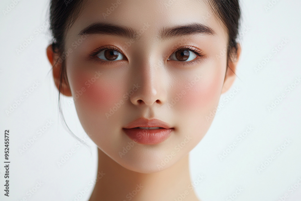 Close up portrait of a woman Close up portrait of a woman