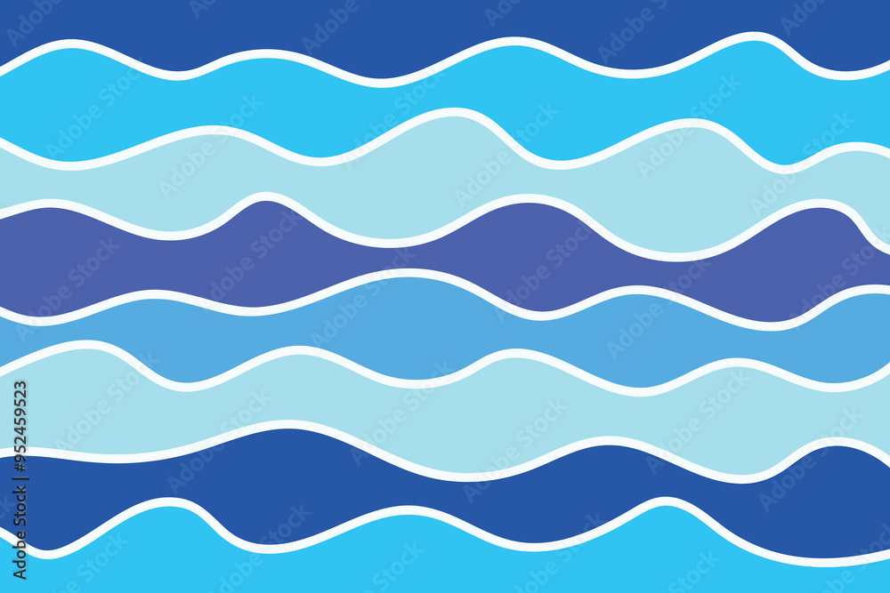 Abstract wave. Design of a colourful wavy line pattern. Vector illustration Abstract wave. Design of a colourful wavy line pattern. Vector illustration