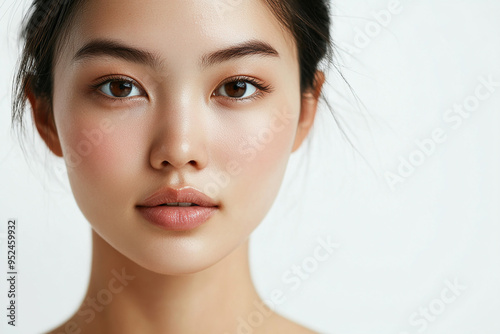 Close up portrait of a woman