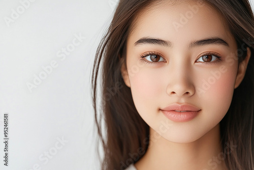 Close up portrait of a woman