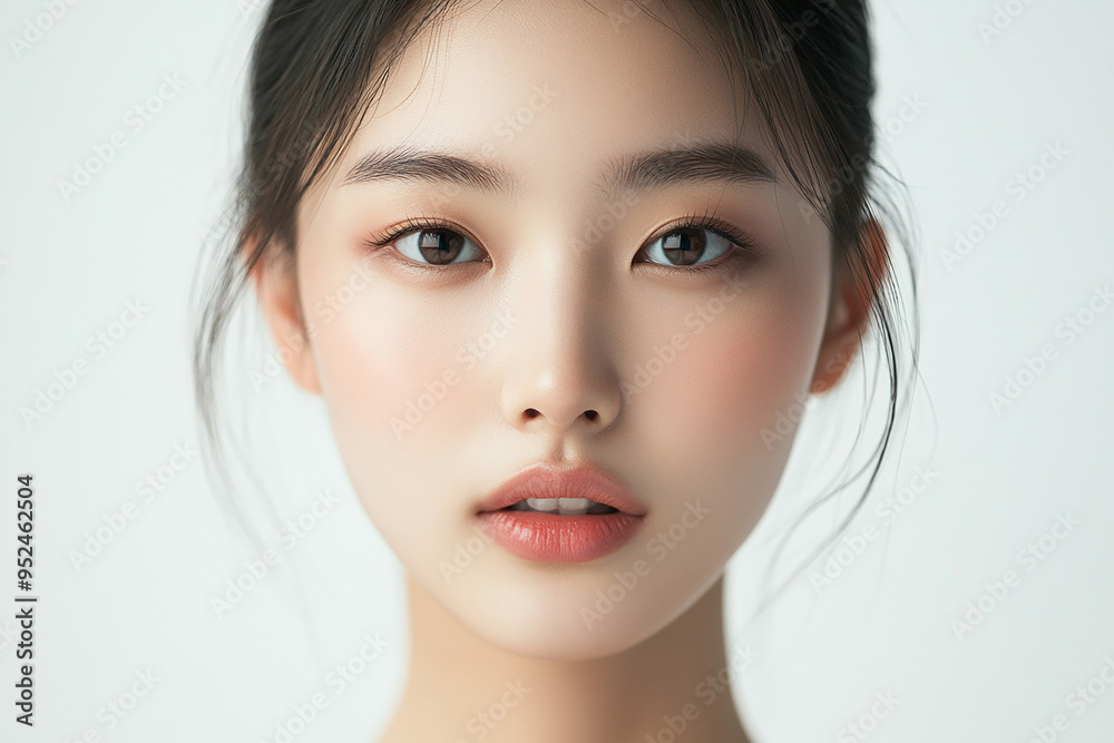 Close up portrait of a woman Close up portrait of a woman
