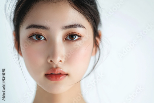 Close up portrait of a woman