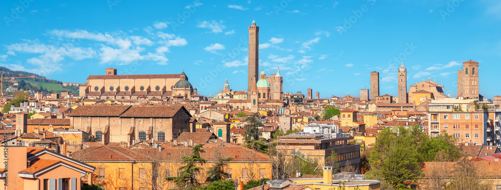 Panorama of Bologna. Italy